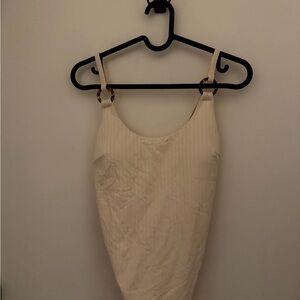 Hollister Cream One Piece Swimsuit